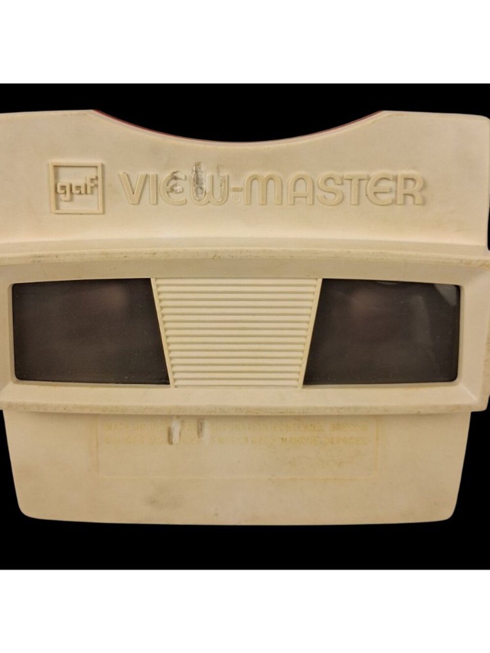 VTG GAF View-Master Red & White 3D Viewer With 14 Classic Reel Discs - Picture 3 of 15